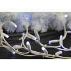 Blachere - Stalactite pré-illuminée -Blanc pur sapin blanc -180led blanc pur + 24flash