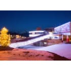 Blachere - Rideau led+ flash-230V-2x1,5m 150 led blanc pur et 60 slow flash