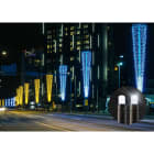 Blachere - Rideau led+ et flash-230V-2x5m 360 led blanc pur et 180 slow flash