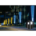 Blachere - Rideau led+ et flash-230V-2x5m 360 led blanc pur et 180 slow flash