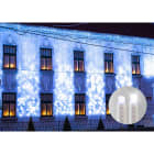 Blachere - Rideau led+ et flash-230V-2x10 690 led blanc pur et 360 slow flash