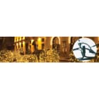 Blachere - Guirlande SPARK LIGHT® led-230V-20m 200 led blanc chaud -construction 2x10m-fixe
