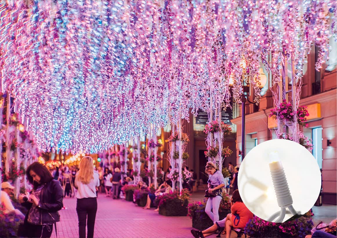 Blachere - Guirlande SPARK LIGHT®led+ -230V-20m 160 led bleu-