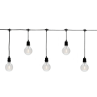 Blachere - STALACTITE FETE 8 Ampoules Blanc chaud - L4,9m - 8 LED à filament blanc chaud