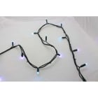 Blachere - Guirlande LED RGB-230V-10m-câble vert 80 led RGB aléatoire