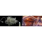 Blachere - Stalactite LED Blanc-4,5m-câble Blanc 120 led blanc pur-fixe