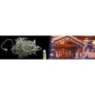 Blachere - Stalactite LED Blanc-4,5m-câble Blanc 120 led blanc pur-fixe