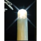 Blachere - Stalactite LED Blc&flash-4,5m-câble Blan 90 led blanc pur + 30 flash led blanc