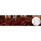 Blachere - Rideau JOYLIGHT® led + flash-230V-2 x 3m 420 led rouge + 56 flash blanc pur
