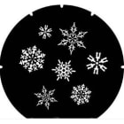 Blachere - Lentille Flocons pour GOBO PRJPGOBO1MODELE 7 FLAKES OF SNOW-TAILLE M 66mm