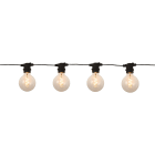 Blachere - Guirlande FETE LED 8 Ampoule Blanc chaud - L:4,9m - 8 LED à filament blanc chaud