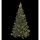 Blachere - SAPIN VERT PRE ILLUMINE - H:2,10M 500 led blanc chaud - Diamètre: 1,35m