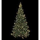 Blachere - SAPIN VERT PRE ILLUMINE - H:2,10M 500 led blanc chaud - Diamètre: 1,35m