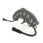 Blachere - Lot de 2 Projecteurs arrondis -24V 6 led blanc PUR par projecteur