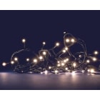 Blachere - Guirlande FLICKER LIGHT® 128 LED SUPER BRILANTE Blanc chaud - 31V - L:8m