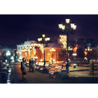 Blachere - Décor QUADRILLE PETIT POTEAU QUADRILLE BLANC CHAUD RECYPRINT LED