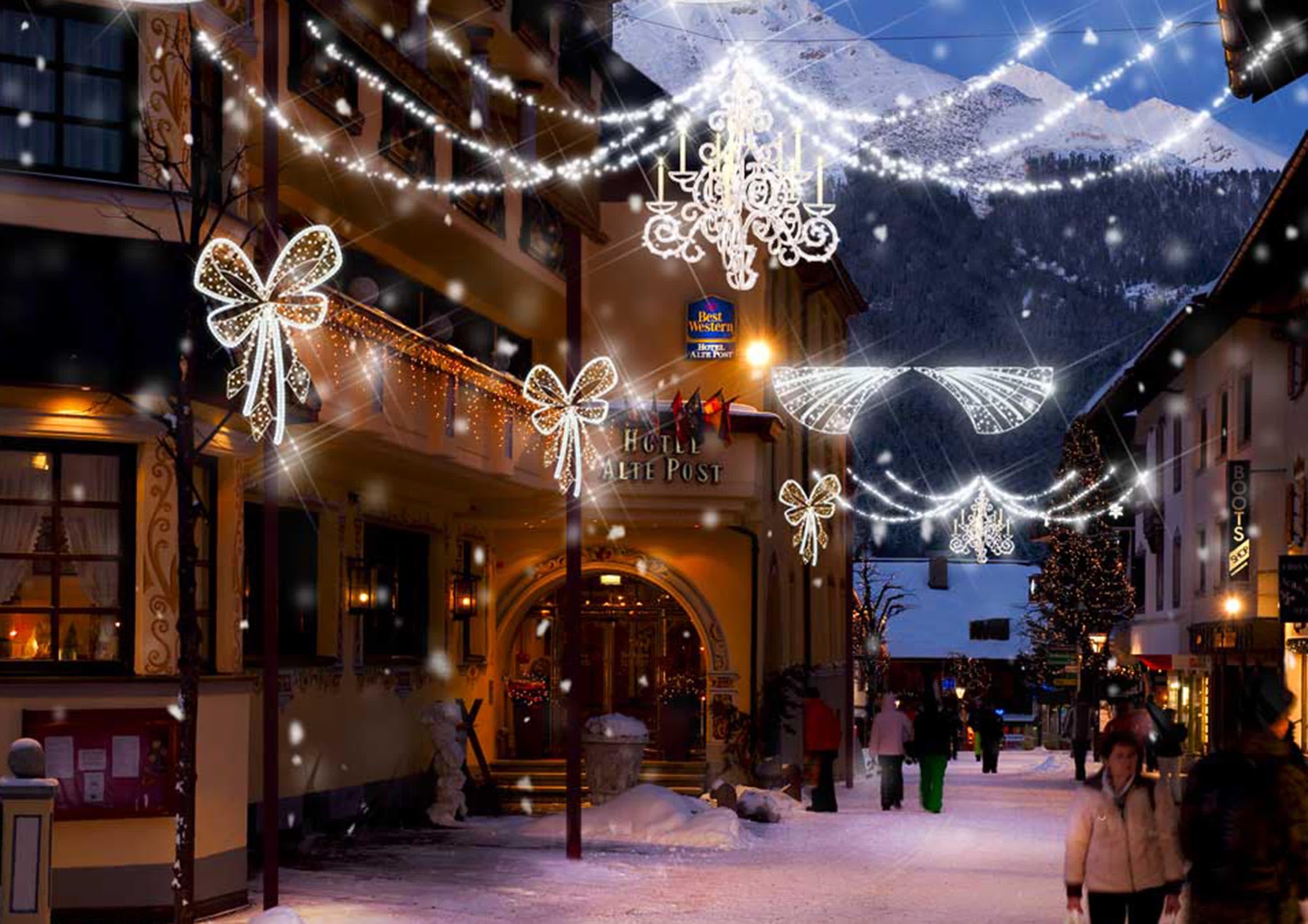 Blachere - Décor ILIADE POTEAU NOEUD BLANC CHAUD RECYPRINT LED