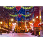 Blachere - Décor ALPHA POTEAU LIGNE ROUGE RECYPRINT LED