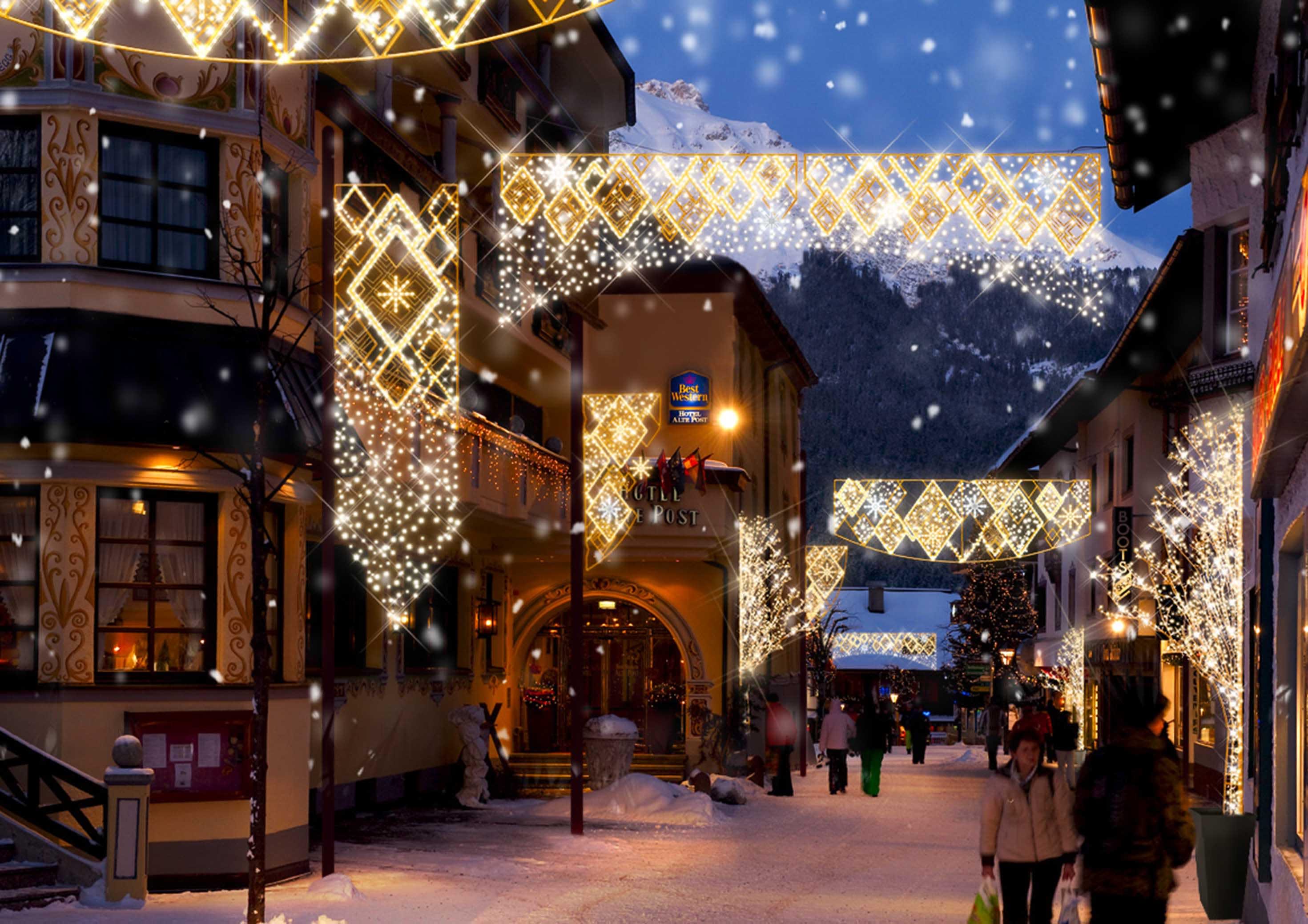 Blachere - Décor QUADRILLE CURVE TRANSVERSAL QUADRILLE BLANC CHAUD RECYPRINT LED