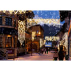 Blachere - Décor QUADRILLE CURVE TRANSVERSAL QUADRILLE BLANC CHAUD RECYPRINT LED