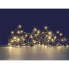 Blachere - Guirlande SOLAIRE LED Blanc chaud - 40m 3,7V - 400 LED blanc chaud