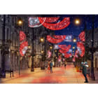 Blachere - Décor RUSSEL POTEAU LIGNE ROUGE RECYPRINT LED