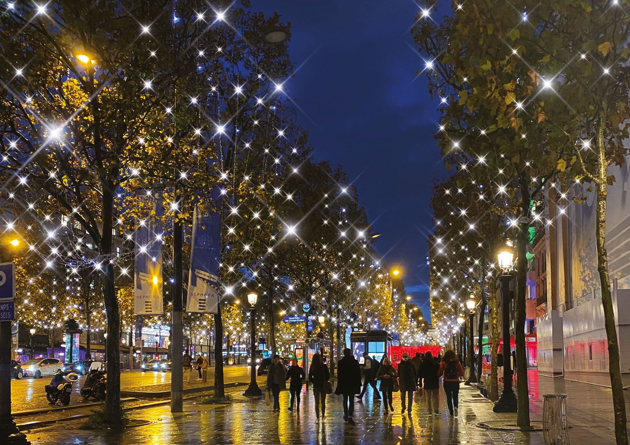 Blachere - Guirlande SPARKLIGHT Flash Super bright® 40m - 80 flash Super bright led blanc