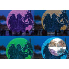 Blachere - Guirlande led RGBWW pilotable-24V 128 led-12.80m-câble pvc blanc-usage extérieur