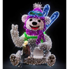 Blachere - Décor NOAH OURS SKI BLANC PUR LED 3D