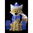Blachere - Décor FOX RENARD BLANC PUR LED 3D