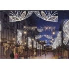 Blachere - Décor COIMBRA UNIT MEDAILLON VEGETAL BLANC CHAUD RECYPRINT LED