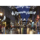 Blachere - Décor QUADRILLE JF TRANSVERSAL JF BLANC PUR RECYPRINT LED