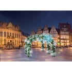 Blachere - Décor TRADI ARC ARCHE FLOCON BLANC PUR LED 3D