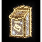 Blachere - Décor TRADI BOX BOITE AU LETTRE BLANC CHAUD LED 3D