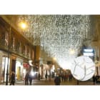 Blachere - Rideau LED Blanc pur &Flash-230V-2x0.80m 120 led blanc pur + 24 flash led blanc