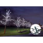 Blachere - Guirlande LED Blc&Flash-24V-20m-câb vert 90 led blanc pur + 30 flash blanc pur