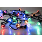 Blachere - Guirlande LEDMOSPHERE couleur 12m - 230V 30 lampes multicolores