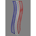 Blachere - Décor poteau DRAPEAU FRANCE POTEAU BIOPRINT