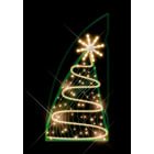 Blachere - Décor poteau SAPIN ECLAT DESIGN