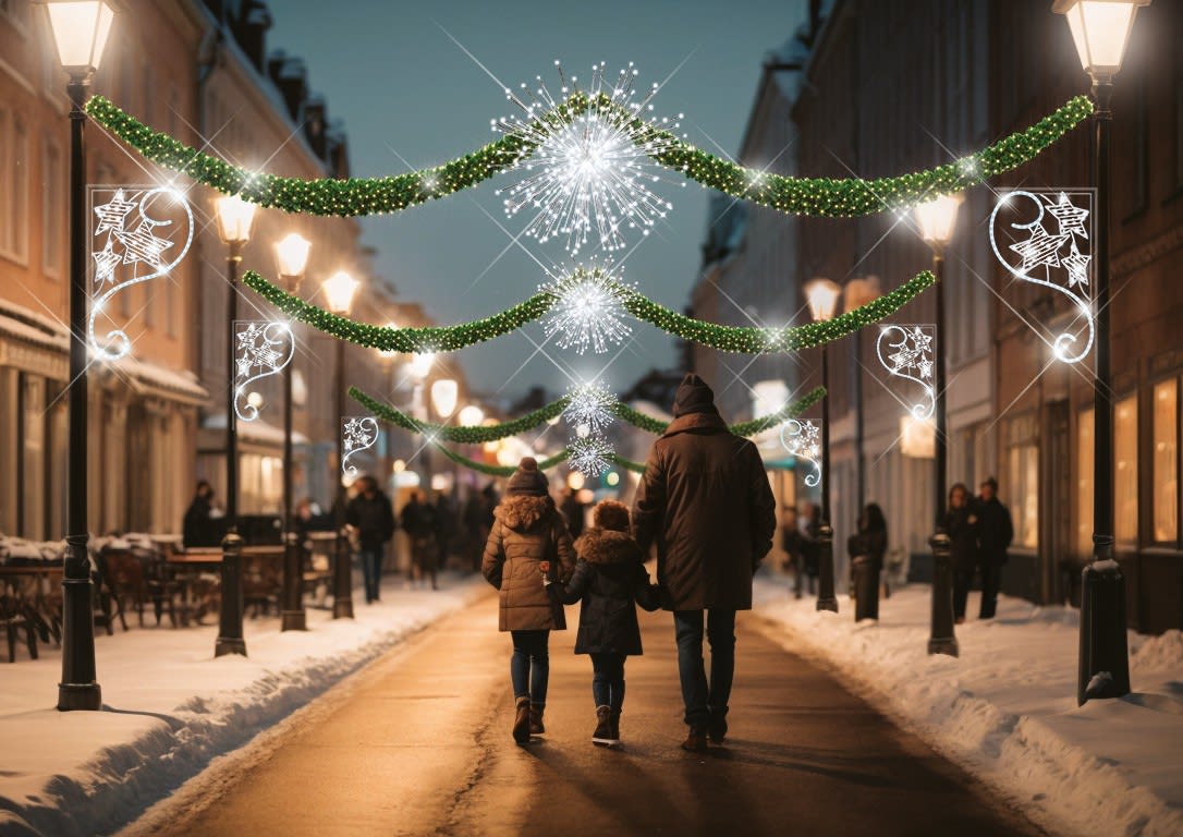 Blachere - Décor poteau COURBE STARS