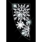 Blachere - Décor poteau FLOCON STARS