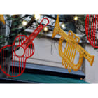 Blachere - Décor TROMPET SUSPENSION 2D TROMPETTE OR BIOPRINT