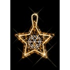 Blachere - Décor suspension COSY STAR UNIT SUSPENSION ETOILE BLANC CHAUD RECYPRINT LED