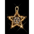 Blachere - Décor suspension COSY STAR UNIT SUSPENSION ETOILE BLANC CHAUD RECYPRINT LED