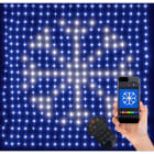 Blachere - rideau SMART LED RGB 2x2m fixe ou animé 20 program télécommande