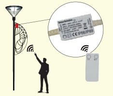 Blachere - TELECOMMANDE POUR TERUP Distance maximale de commande à 10m