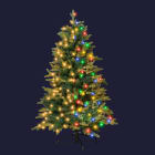 Blachere - SAPIN PE & PVC 240 LED duo color - H:1,8m