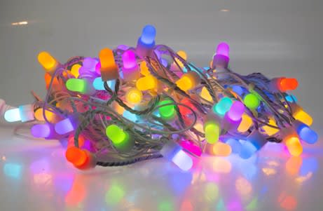 Blachere - 128 pixels-13m-câble pvc blanc + cable nylon blanc-usage extérieur - IK08