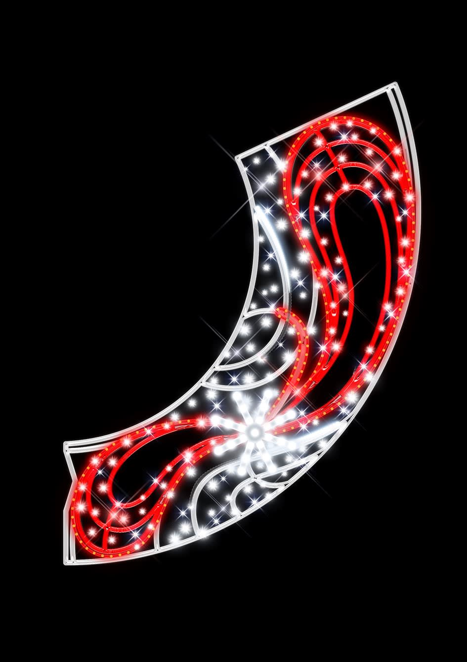 Blachere - POTEAU GRACE ROUGE ET BLANC 03