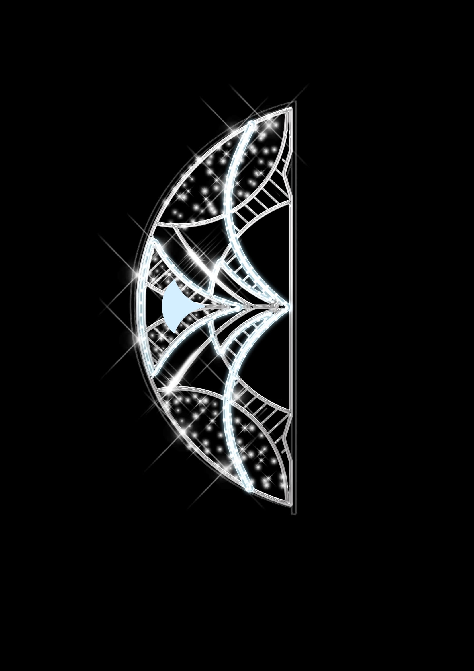 Blachere - POTEAU ARTY 02 BLANC PUR